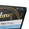 Gibson Brite Wire Electric Bass Strings, Long Scale, Medium Gauge