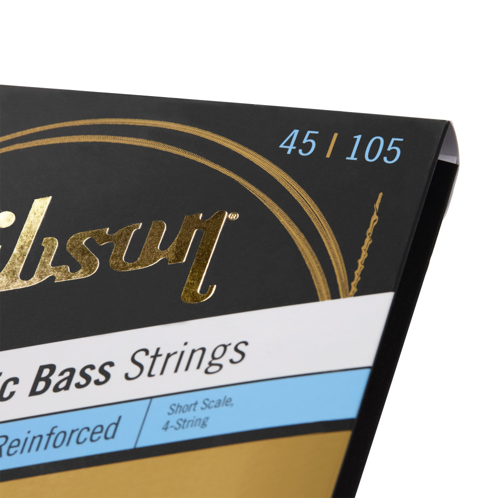 Gibson Brite Wire Electric Bass Strings, Short Scale, Light Gauge