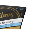 Gibson Brite Wire Electric Bass Strings, Long Scale, 5-String, Light Gauge
