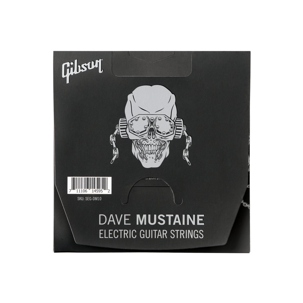Gibson Dave Mustaine Electric Guitar String Set, Signature Gauge