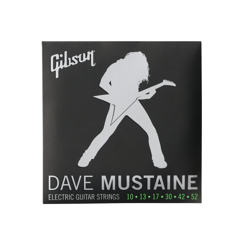 Gibson Dave Mustaine Electric Guitar String Set, Signature Gauge