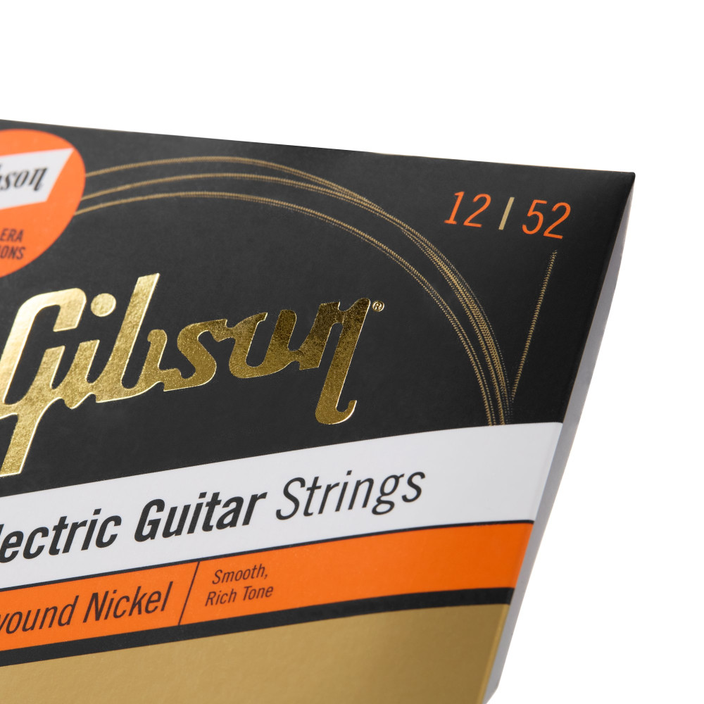 Gibson Flatwound Electric Guitar Strings, Light Gauge