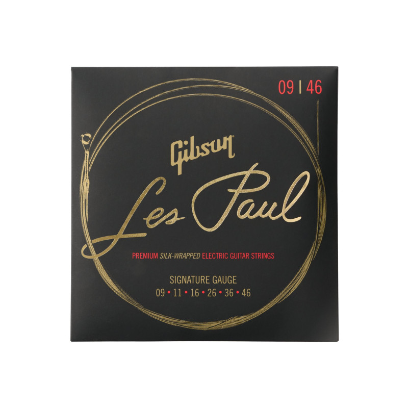 Gibson Les Paul Premium Electric Guitar Strings, Signature Gauge