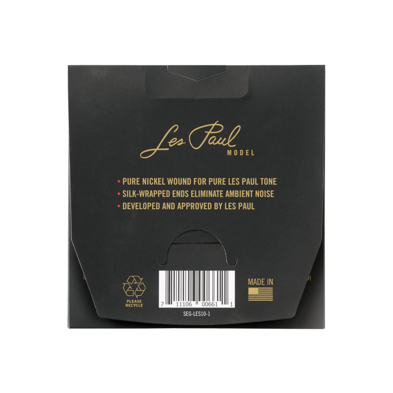Gibson Les Paul Premium Electric Guitar Strings, Light Gauge