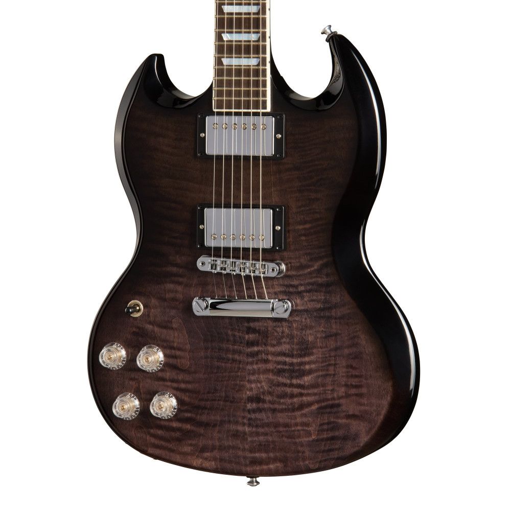 Gibson SG Modern, Left-Handed, Transparent Black Fade, Trans Black Fade