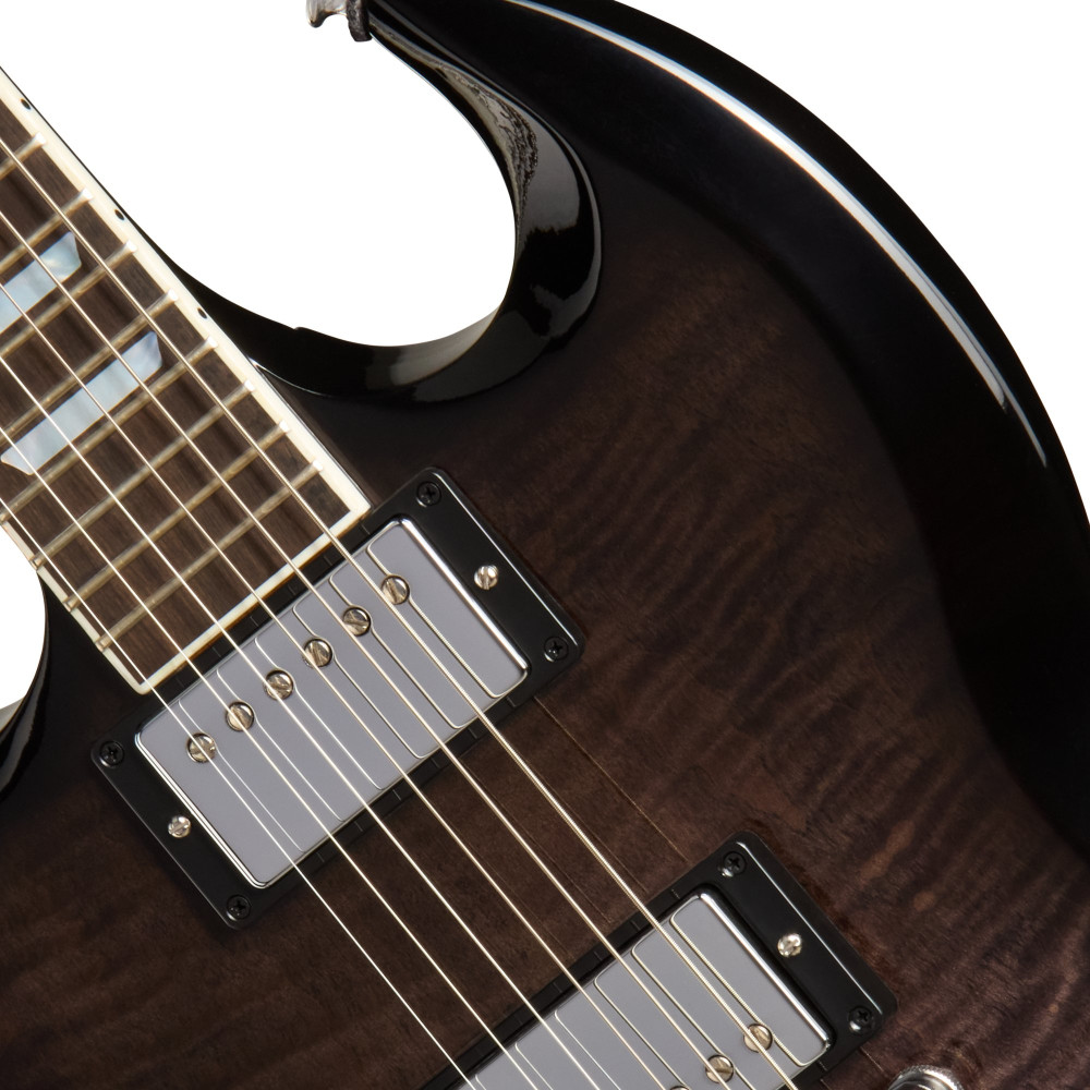 Gibson SG Modern, Left-Handed, Transparent Black Fade, Trans Black Fade