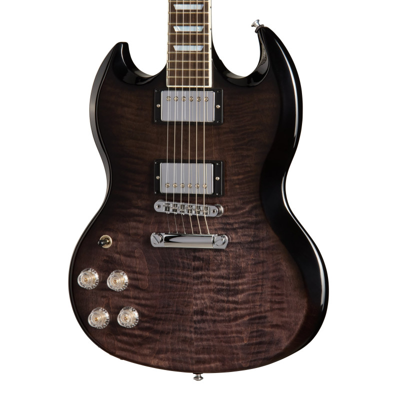 Gibson SG Modern, Left-Handed, Transparent Black Fade, Trans Black Fade