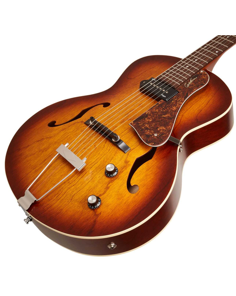 Godin 5th Avenue Kingpin P90 Cognac Burst