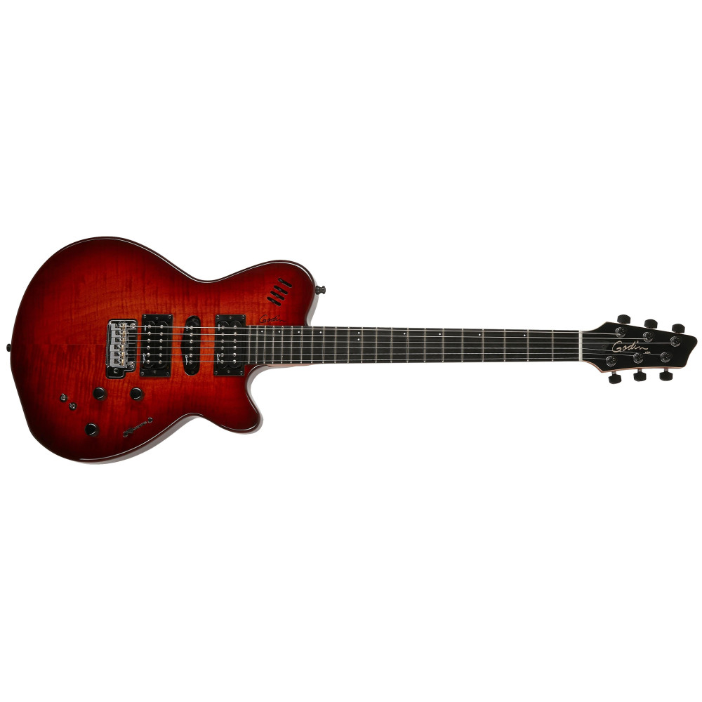 Godin xtSA Light Burst Flame