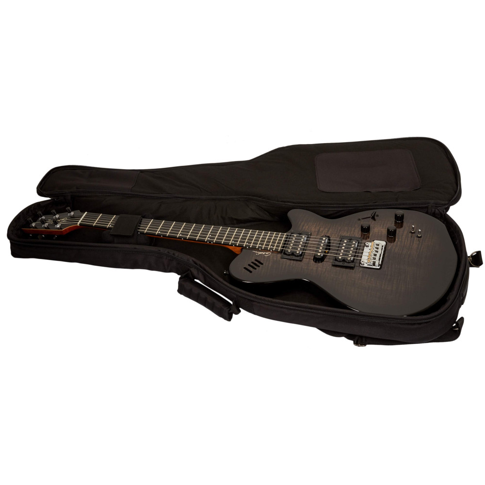 Godin xtSA Trans Black Flame