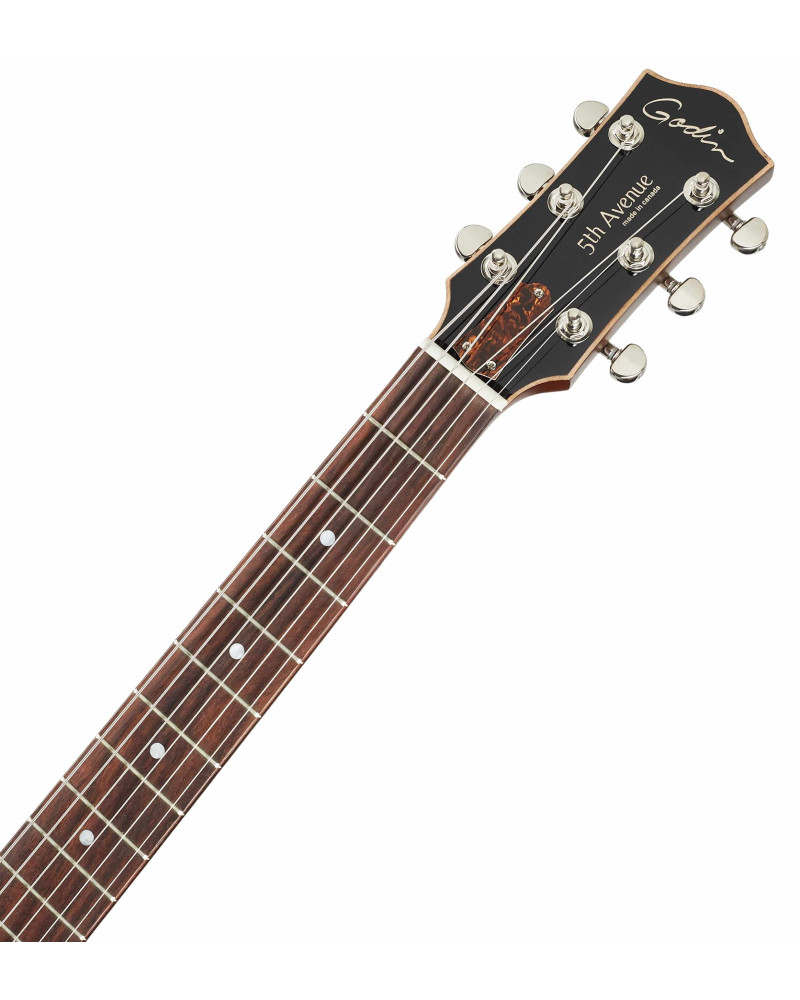 Godin 5th Avenue CW Kingpin II HB Cognac Burst