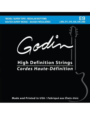 Godin E-9 Electric High-Definition Strings