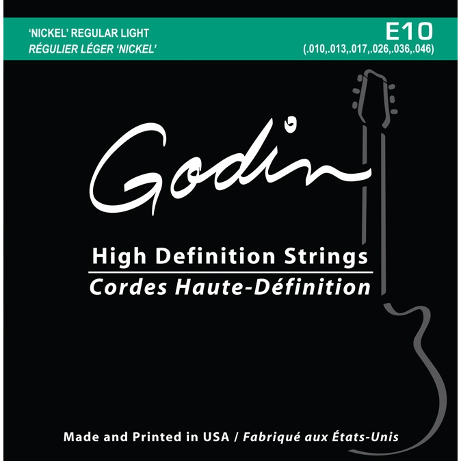 Godin E-10 Electric High-Definition Strings