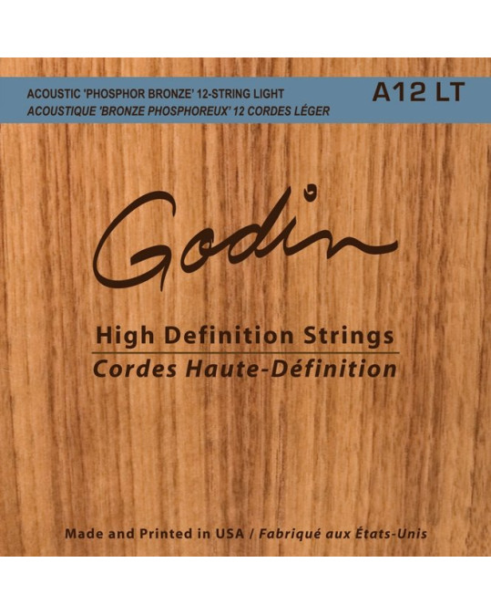 Godin A12 LT Acoustic High Definition Strings