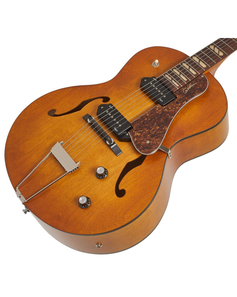 Godin 5th Avenue Jumbo P90 Harvest Gold