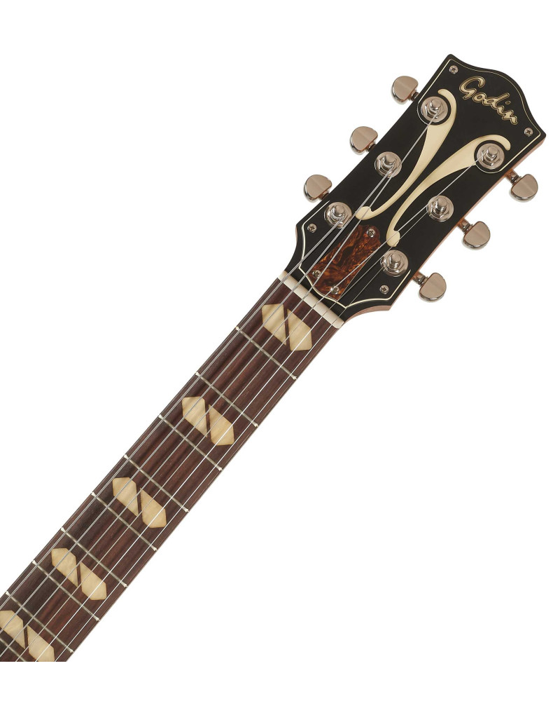 Godin 5th Avenue Jumbo P90 Harvest Gold