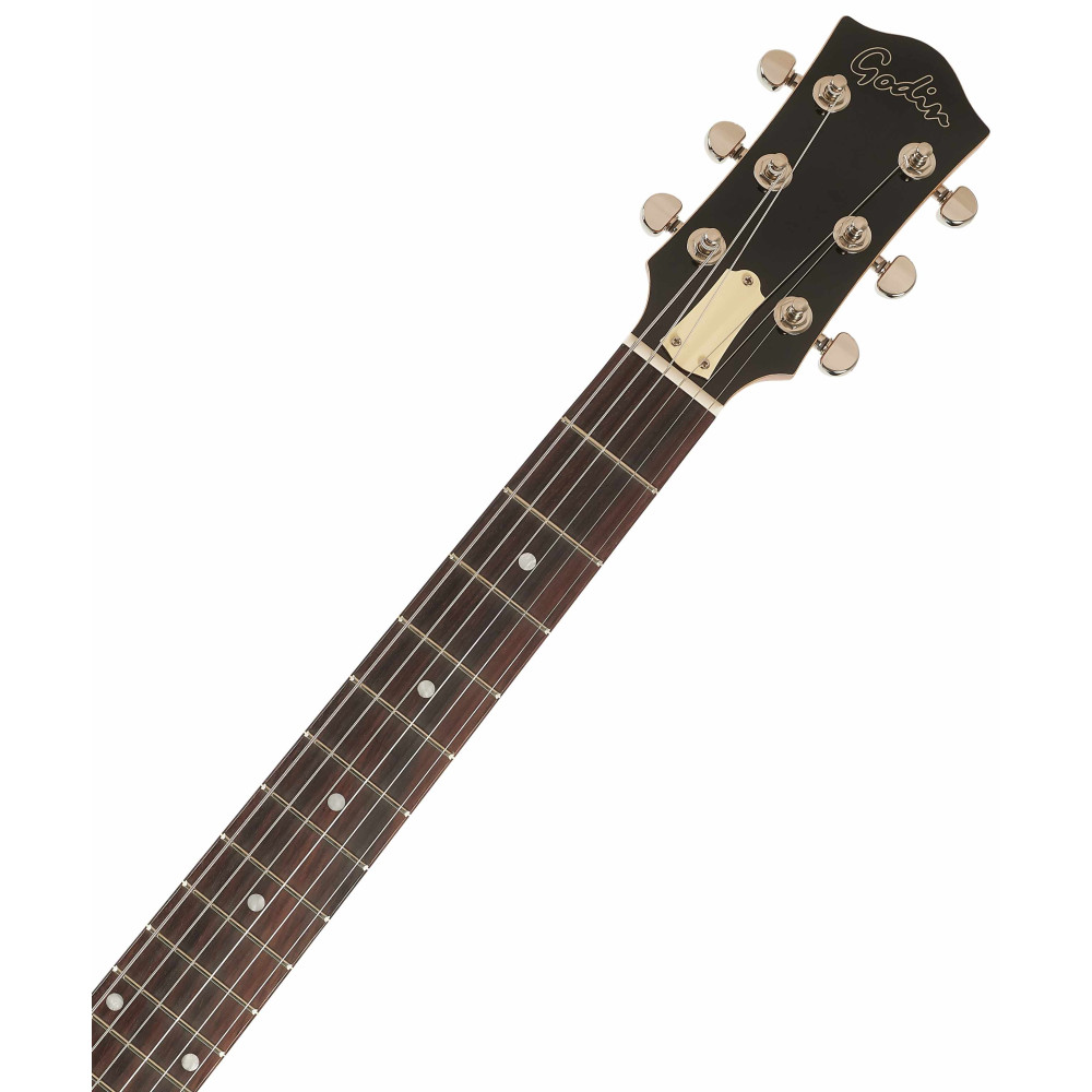 Godin 5th Avenue TL Kingpin P90 Transparent Cream HG with Bag
