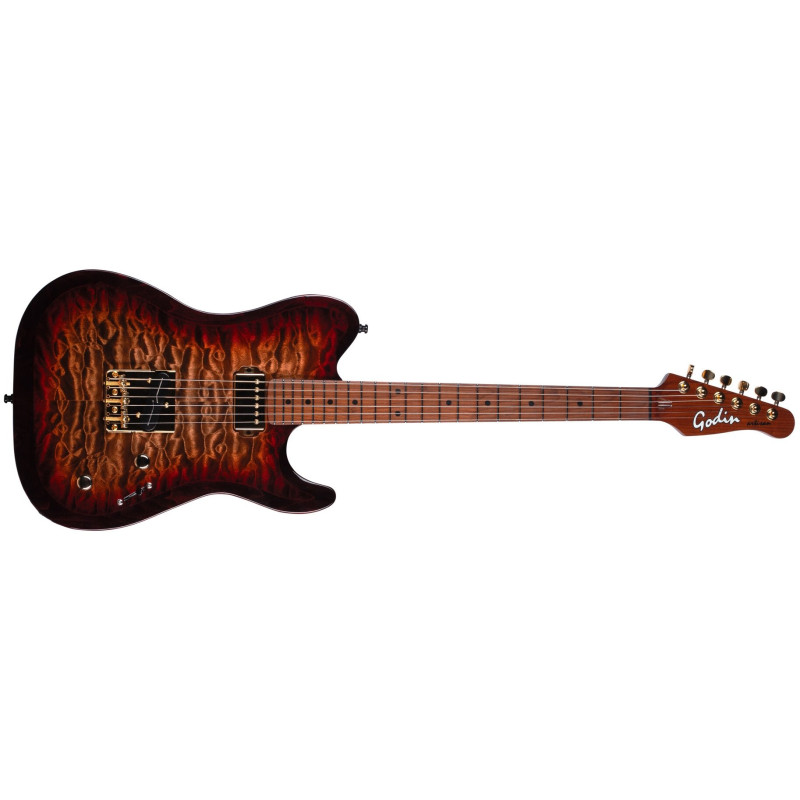 Godin Artisan TC Whiskeyburst MN
