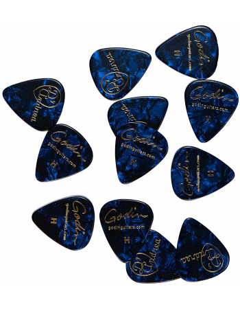 Godin Guitar Picks Heavy .96 mm Blue Pearl