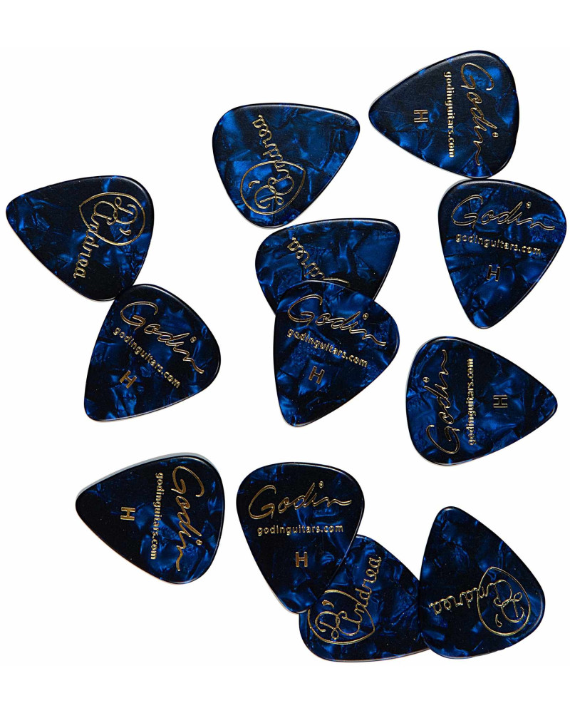 Godin Guitar Picks Heavy .96 mm Blue Pearl