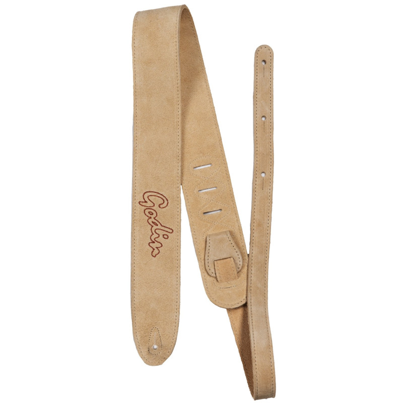 Godin Tan Suede Embroidery