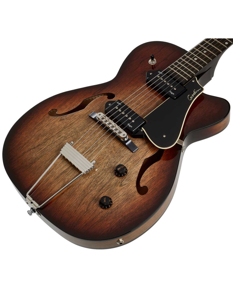 Godin LE 5th Avenue TL P90 Vintage Burst