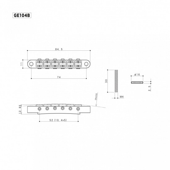 Gotoh GE103B-N Nikel