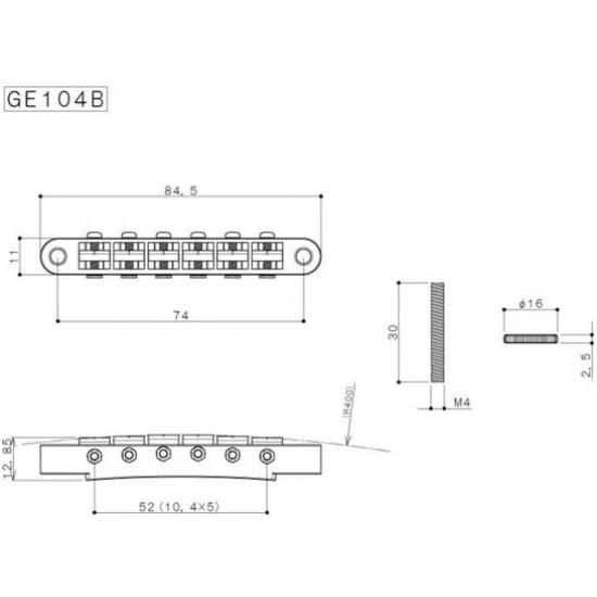 Gotoh GE104B-N Nikel