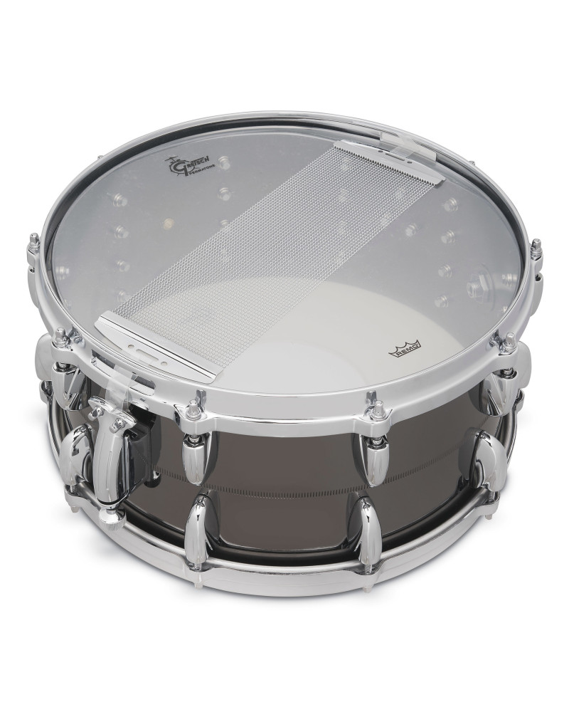 Gretsch GR820.484.101 G4169BBRBN Snare drum USA Black Nickel 14x6,5