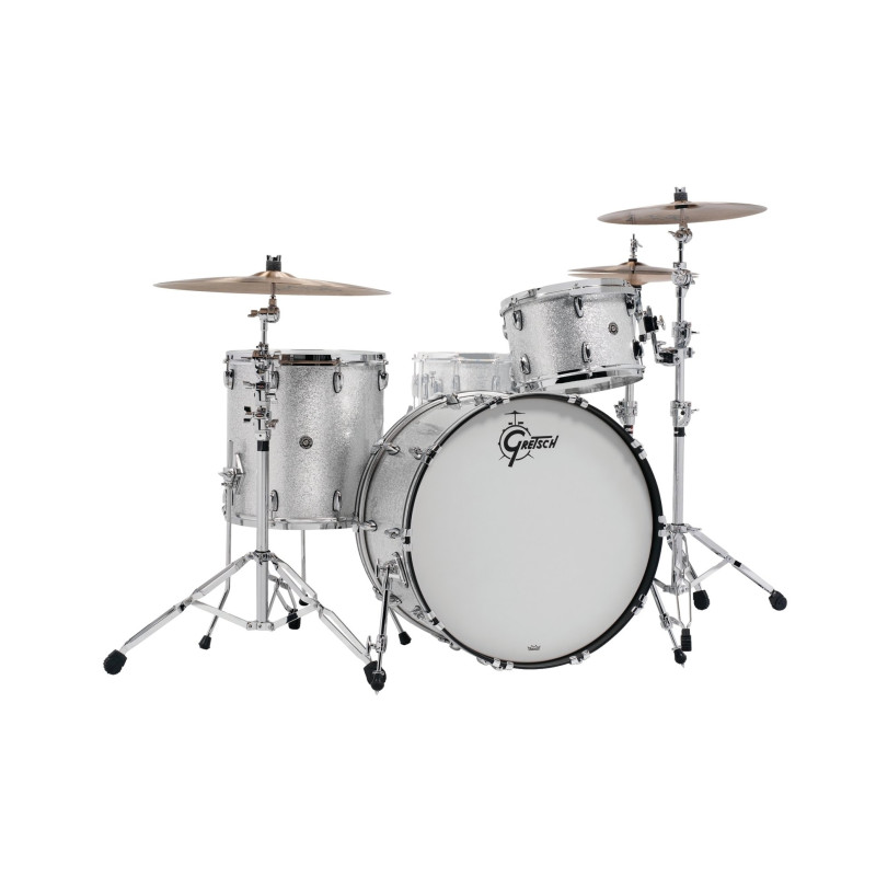 Gretsch GR808.177 GB-RC443-012 USA Brooklyn Silver Sparkle