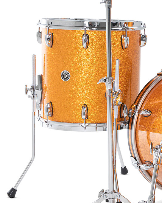 Gretsch GR808.638 GBNT1618FTCST022 Floor Tom USA Brooklyn Gold Sparkle