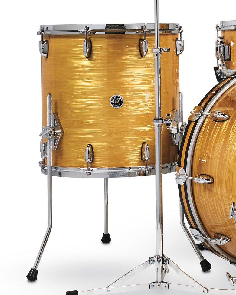 Gretsch GR808.534 GBNT1414FTCST300 Floor Tom USA Brooklyn Antique Oyster