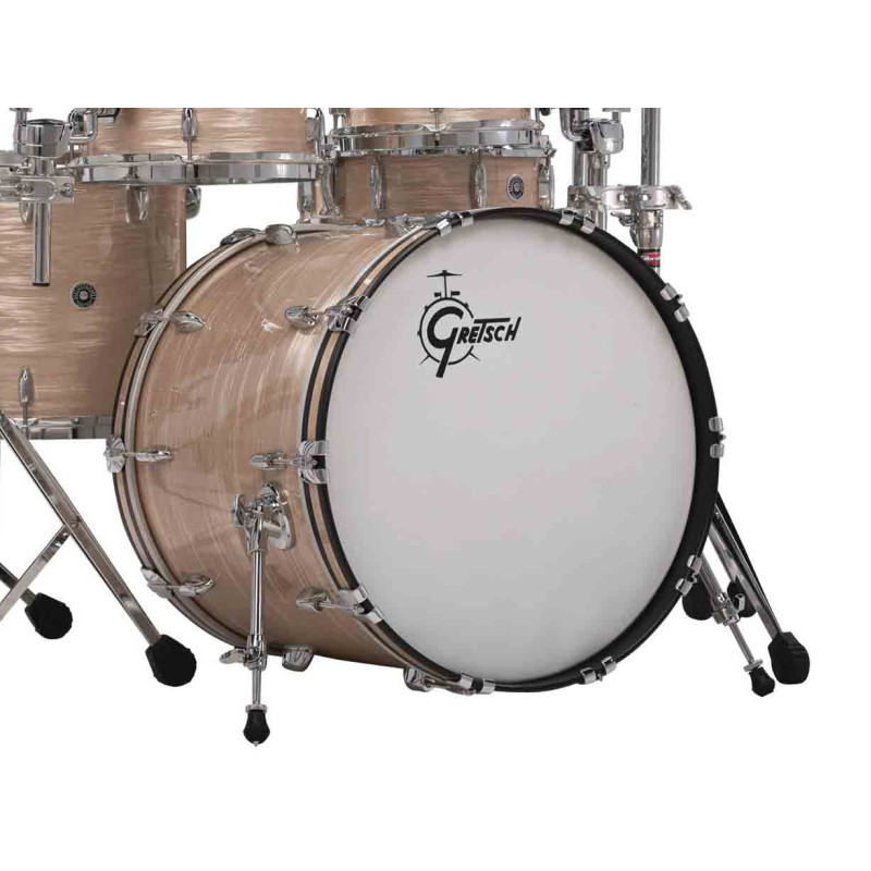 Gretsch GR808.722 Bass drum USA Brooklyn 20x16 Cream Oyster