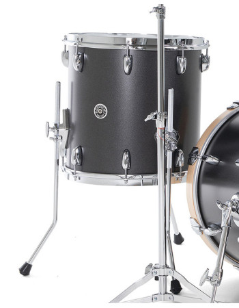 Gretsch GR808.606 GBSL1616FTCSTSBM Floor Tom USA Brooklyn Satin Black Metallic