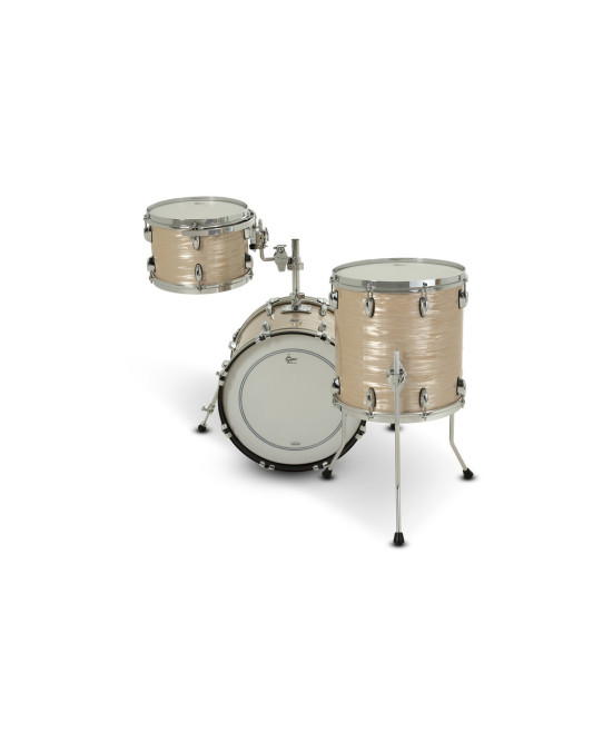 Gretsch GR808.034 GB-J483-300 Shell set USA Brooklyn 18" BD Antique Oyster