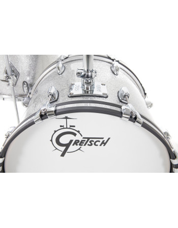 Gretsch GR808.037 GB-J483-012 Shell set USA Brooklyn 18" BD Sparkling Silver