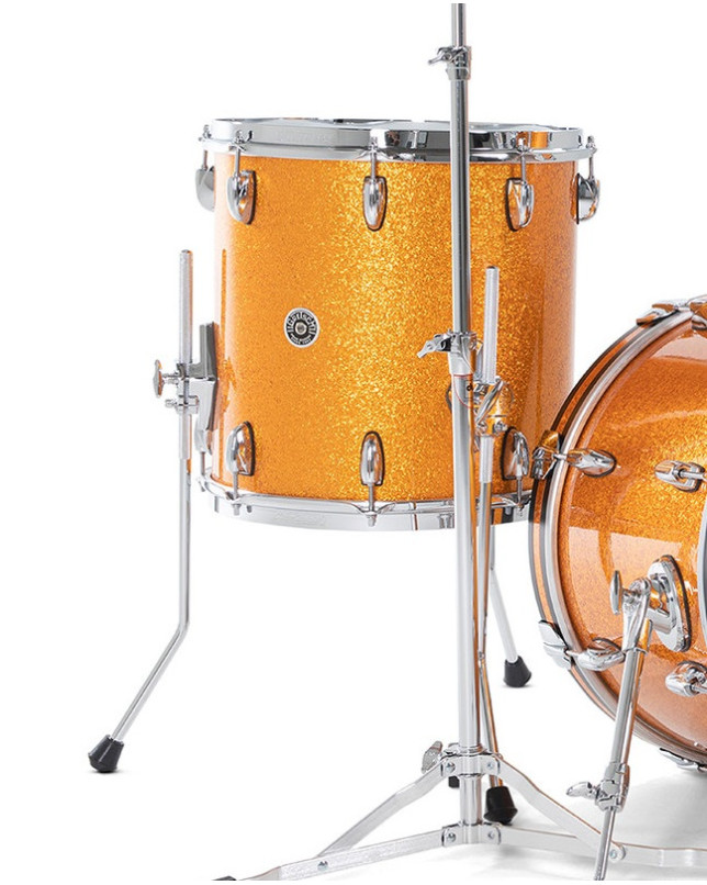 Gretsch GR808.568 GBNT1416FTCST022 16x14 Floor Tom USA Brooklyn Gold Sparkle