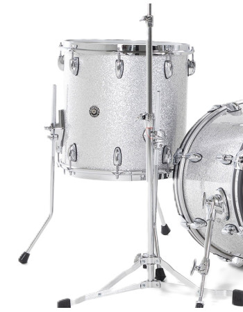 Gretsch GR808.637 GBNT1618FTCST012 Floor Tom USA Brooklyn Silver Sparkle