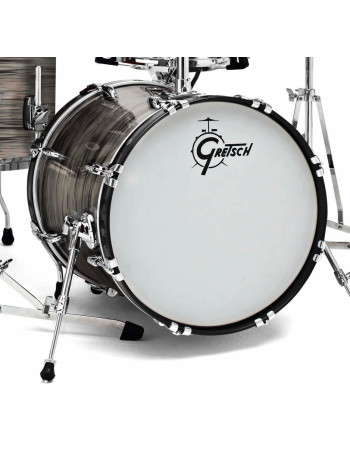 Gretsch GR808.781 GBNT1424KKCST301 Bass Drum USA Brooklyn 24" x 14" Grey Oyster