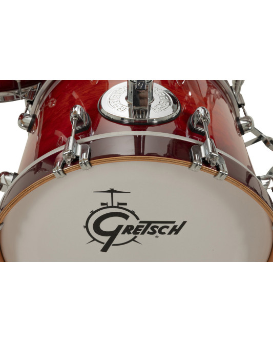 Gretsch GR814.004 CC2-M264-GCB Shell set Catalina Club 16" BD Gloss Crimson Burst