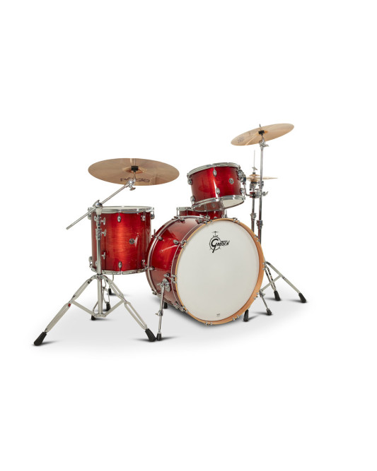 Gretsch GR814.164 CC2-R444C-GCB Shellset Catalina Club Burst 24" BD Gloss Crimson