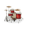 Gretsch GR814.164 CC2-R444C-GCB Shellset Catalina Club Burst 24" BD Gloss Crimson