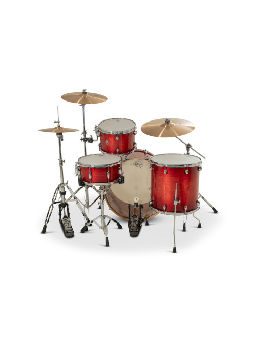 Gretsch GR814.164 CC2-R444C-GCB Shellset Catalina Club Burst 24" BD Gloss Crimson