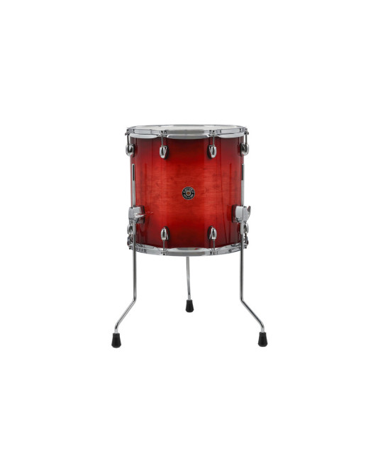 Gretsch GR814.284 CC2-1414F-GCB Floor Tom Catalina Club 14" x 14" Gloss Crimson Burst