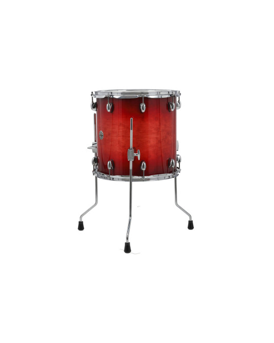Gretsch GR814.284 CC2-1414F-GCB Floor Tom Catalina Club 14" x 14" Gloss Crimson Burst