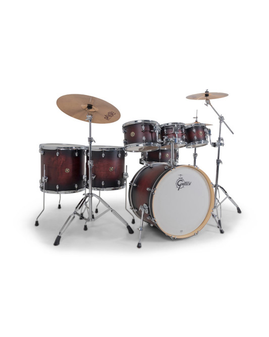 Gretsch GR815.040 CM2-E627-SDCB shell set Catalina Maple Satin Deep Cherry Burst