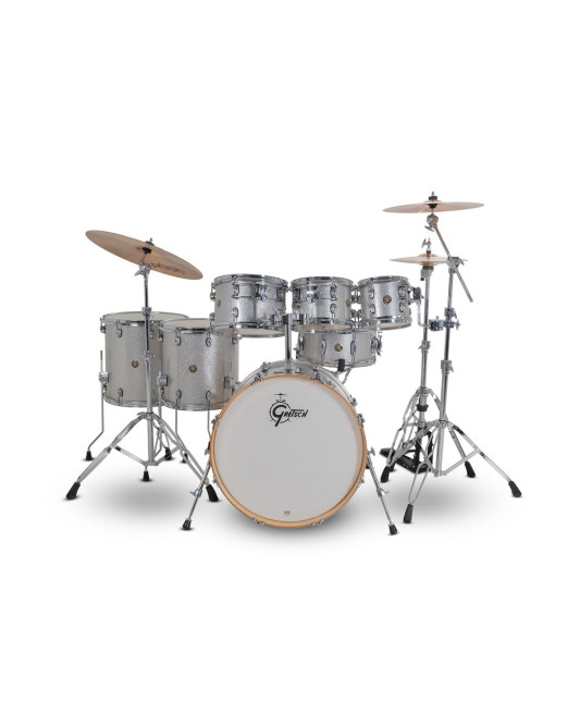 Gretsch GR815.048 CM2-E627-SS shell set Catalina Maple Silver Sparkle