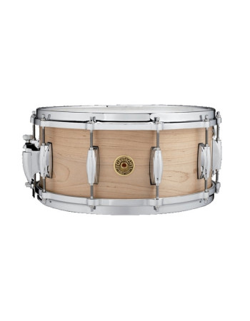 Gretsch GR820.512 G5-5514SSM Snare Drum USA Solid Maple 14" x 5,5" Brown|Beige|Light natural wood