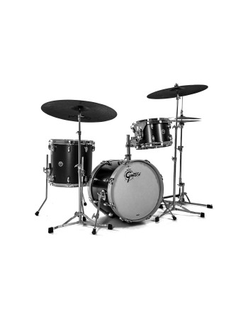 Gretsch GR808.049 GB-J483-SIBM Shell set USA Brooklyn 18" BD Satin Ice Blue Metallic