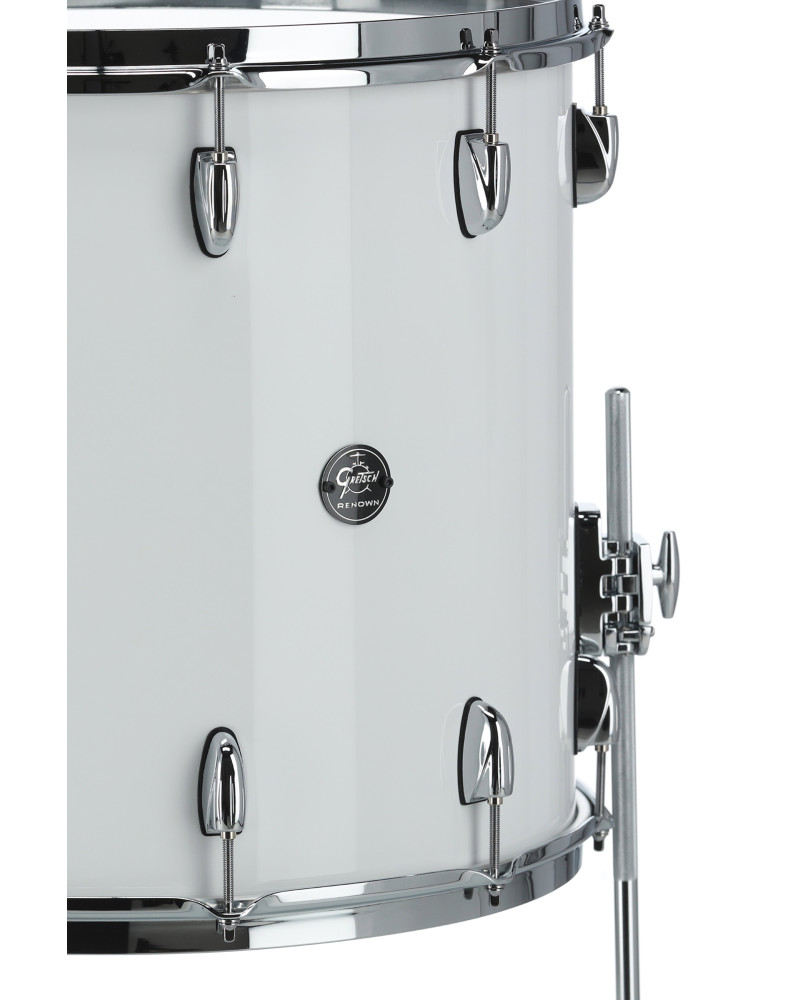 Gretsch GR805.360 RN2-1618F-PW Floor Tom Renown Maple 18" x 16" White